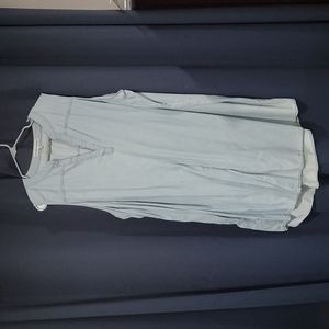 Sleeveless Jean dress